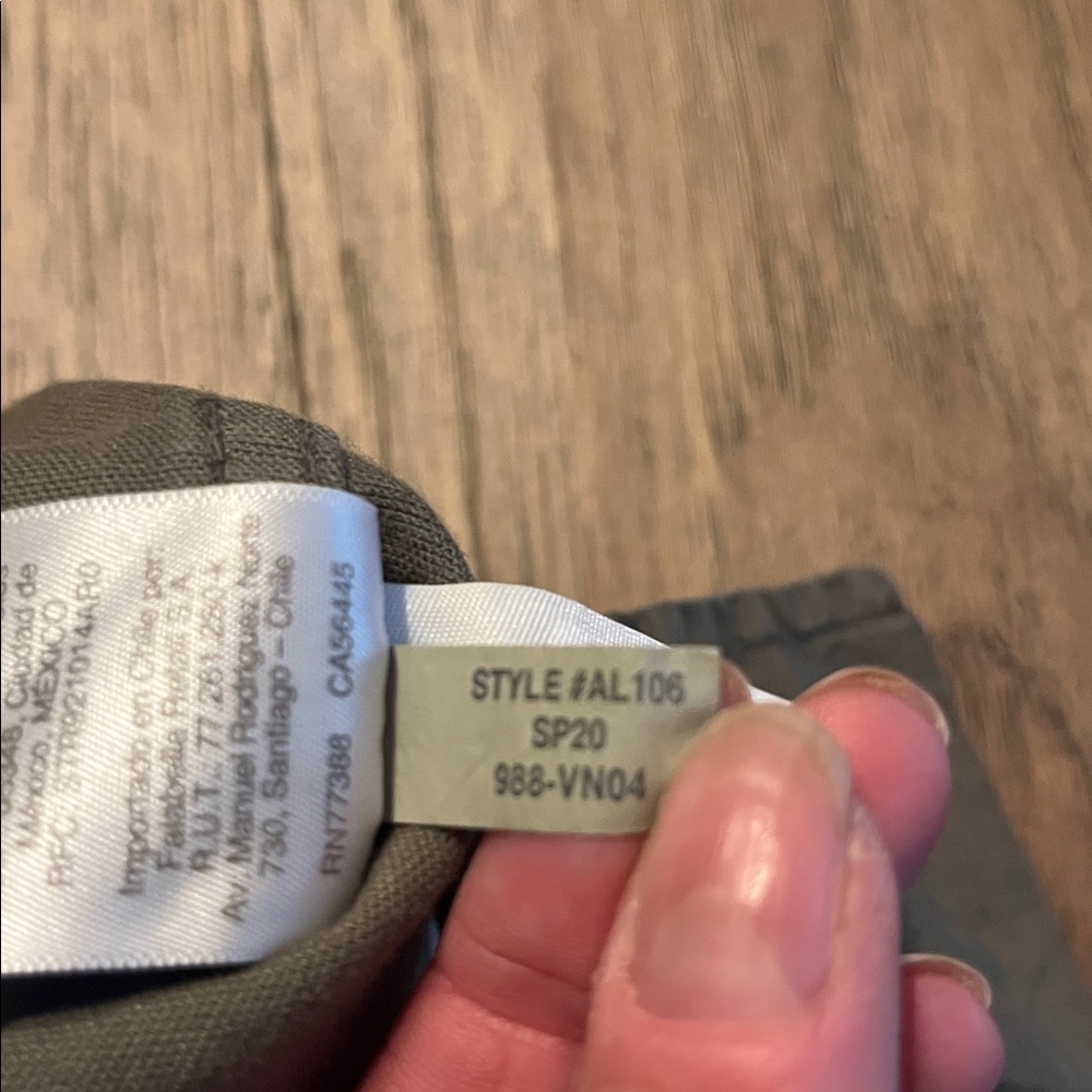 J.Crew Olive Wide Leg Chino Pants | Casual Utility Style, Size 6/28 - Picture 4 of 6